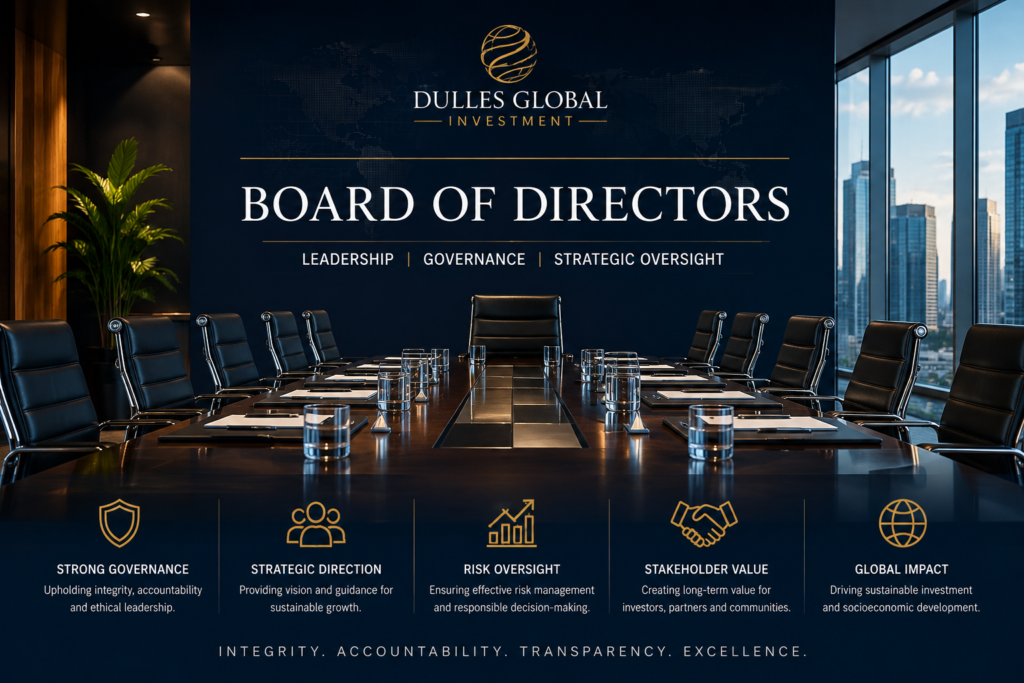 Dulles Global Investment Board of Directors
